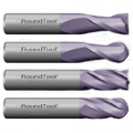 GR Series: AT coated end mills w/Edge Prep