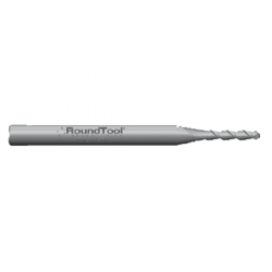 GR2BUC 0.25mm Ø 1.2mm x 38mm x 3.0mm 2 Flute Ball End Carbide Micro End Mill