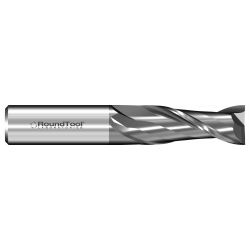 GR2SD1 1" Ø 1-3/8 x 4" x 1" 2 Flute Square End Carbide Micro End Mill PVD Diamond