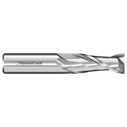 GR2SUC 1/2XL Ø 2" x 6" x 1/2 2 Flute Square End Carbide End Mill