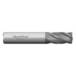 GR4RD2 8.0mm Ø 28mm x 63mm x 8.0mm 4 Flute 1.0mm Radius Carbide End Mill CVD Diamond