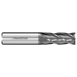GR4SD1 5/32 Ø 3/4 x 2" x 3/16 4 Flute Square End Carbide End Mill PVD Diamond