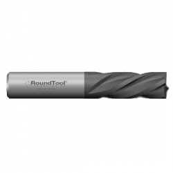 GRD4SD1 1" Ø 1-3/8 x 4" x 1" 4 Flute Square End Downshear Carbide End Mill PVD Diamond
