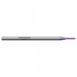 GRER4BAT .015 Ø .075 x 3" x 1/8 4 Flute Ball End Extended Reach Carbide Micro End Mill AlTiN