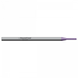 GRER4SAT .015 Ø .075 x 3" x 1/8 4 Flute Square End Extended Reach Carbide Micro End Mill AlTiN