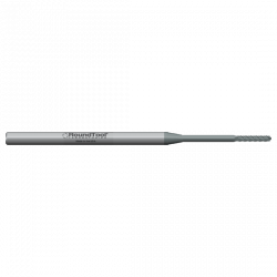 GRERN4BD2 .025N Ø .125 x 3" x 1/8 4 Flute Ball End Extended Reach Carbide Micro End Mill w/Neck CVD Diamond