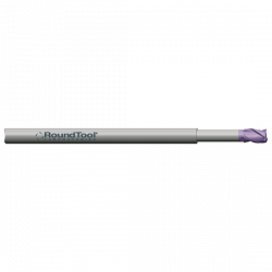 LR5X3BAT .031 Ø .046 x 2-1/2 x 1/8 3 Flute Ball End .156 Lbs Long Reach Carbide Micro End Mill AlTiN