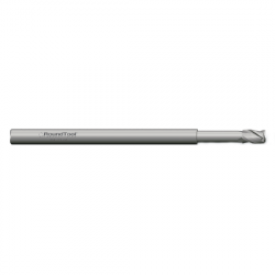 LR5X3RUC .031 Ø .046 x 2-1/2 x 1/8 3 Flute .005 Radius .156 Lbs Long Reach Carbide Micro End Mill