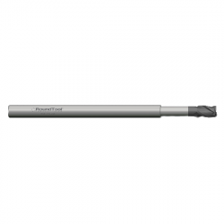 LR5X3SD1 .031 Ø .046 x 2-1/2 x 1/8 3 Flute Square End .156 Lbs Long Reach Carbide Micro End Mill PVD Diamond