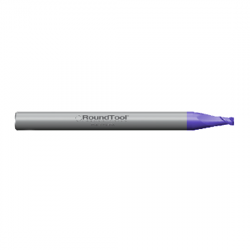 MP2SAT .003 Ø .004 x 1-1/2 x 1/8 2 Flute Square End Multi-Purpose Carbide Micro End Mill AlTiN