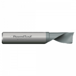 OD1SD2 1/8 Ø 5/8 x 2" x 1/8 1 Flute Square End DownCut Carbide Router CVD Diamond