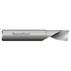 OD1SUC 1/2 Ø 1-1/2 x 4" x 1/2 1 Flute Square End DownCut Carbide Router