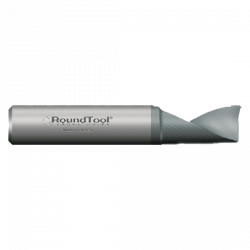 OU1SD2 1/8 Ø 5/8 x 2" x 1/8 1 Flute Square End UpCut Carbide Router CVD Diamond