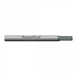 SS5SD2 .031 Ø .093 x 1-1/2 x 1/8 5 Flute Square End Carbide Micro End Mill for Finishing CVD Diamond