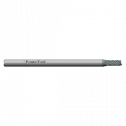 SSL5SD2 .031 Ø .155 x 2-1/2 x 1/8 5 Flute Square End Carbide Micro End Mill for Finishing CVD Diamond